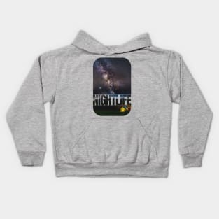 Outdoor Nightlife Kids Hoodie